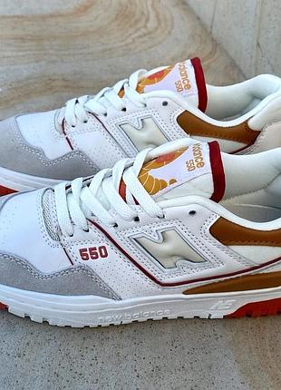 Женские кроссовки  new balance 550 white au lait 36