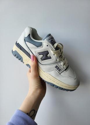 Женские кроссовки  new balance 550 grey 36