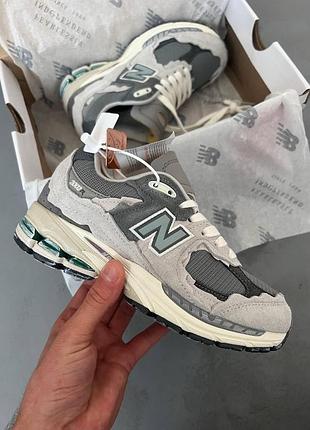 Женские кроссовки  new balance 2002r grey