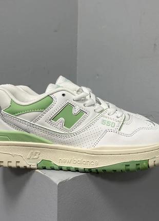 Жіночі кросівки  new balance 550 ‘white mint’ 36