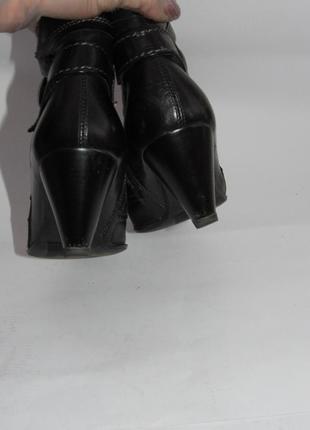 Fan tasy шикарные стильные кожаные ботинки  b253 фото