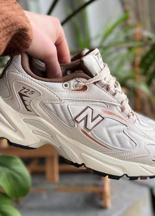 Женские кроссовки  new balance 725 series low tops retro unisex beige 39