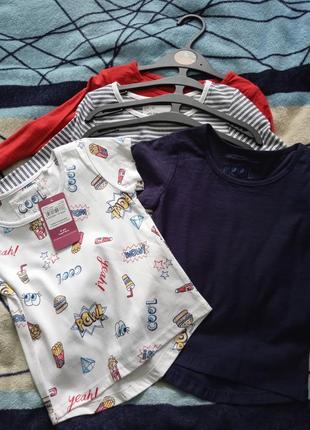 Новий набір футболка, реглан tu 3 роки, 98