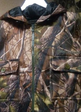 Куртка для охоты realtree камуфляжная лес2 фото