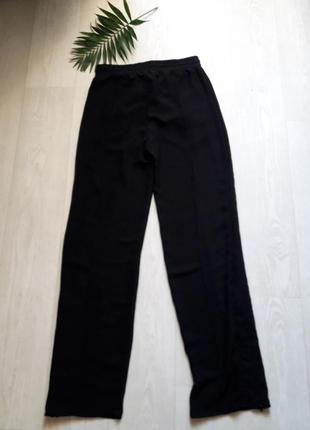 Штаны брюки со змейкой сбоку, с черными лампасами h&m xs-s3 фото
