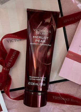 Victoria's secret merlot pear fragrance lotion