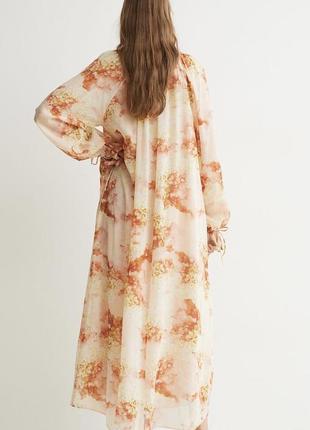 Красивое длинное платье h&m р. xl-xxl ( 14–16-18 )3 фото