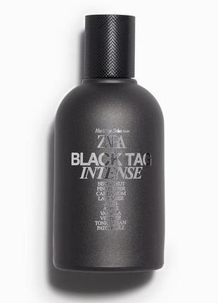 Парфумована вода для чоловіків zara black tag intense 100 ml. black tag intense 2022 zara