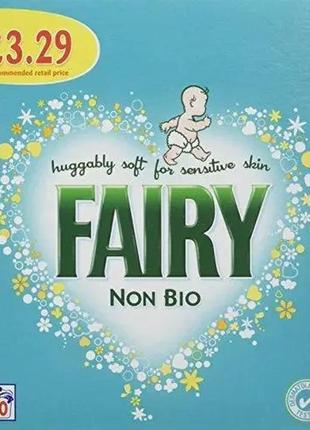 Дитячий пральний порошок fairy non bio 10 прань