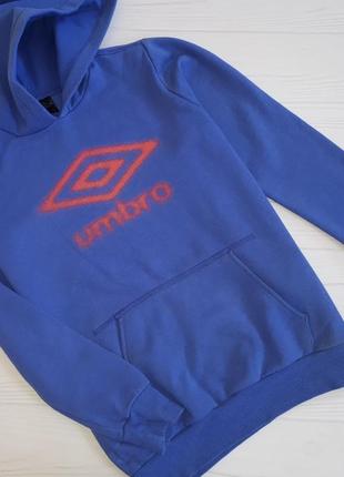 Кофта толстовка капюшонка мальчику umbro 11-12 лет бу оригинал