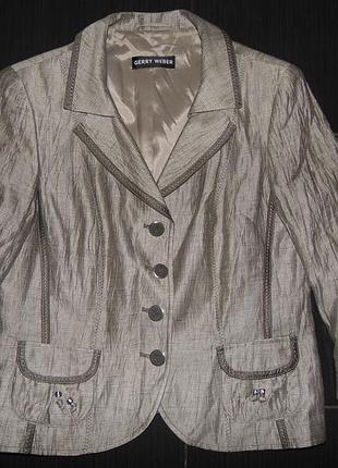 Красивий блейзер жакет gerry weber, р. 50/xl