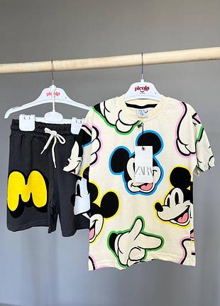 Летний костюм для мальчика zara