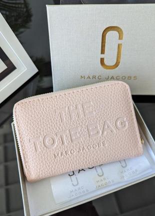 Пудровий літній жіночий міні гаманець портмоне на блискавці, маленький модний рожевий гаманець5 фото