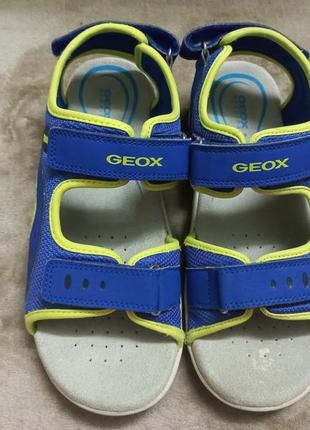 Босоножки сандали фирменные кожа мал.38р.geox италии8 фото