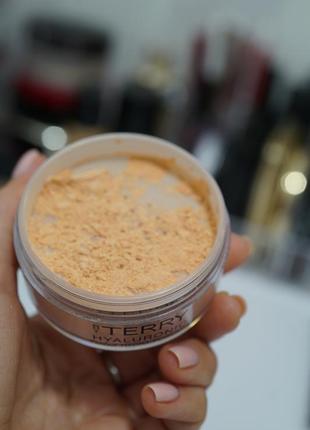 Рассыпчатая пудра by terry hyaluronic tinted hydra-powder оттенок 2n apricot light
