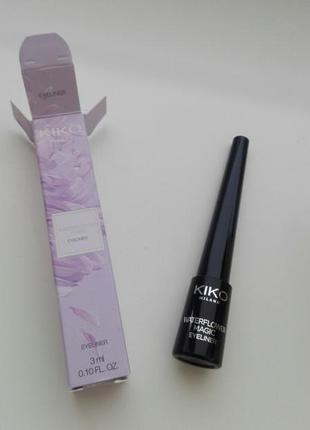 Подводка kiko waterflower magic eyeliner, супер цена3 фото