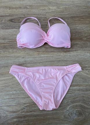 Шикарний, купальник, ніжно розового, кольору, від бренду: censored 👌
