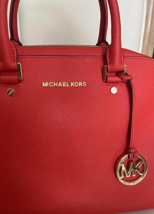 Сумочка michael kors, кожа2 фото