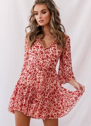 Платье новое с рюшами 2