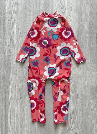 Крутой купальный комбинезон купальник защиту от солнца m&amp;s 4-5 лет