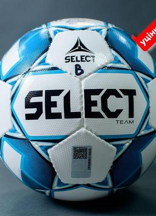 М'яч футбольний b-gr select fb team (979) біл/синій, 5
