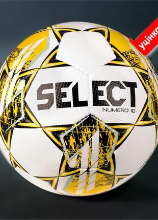 М'яч футбольний b-gr select fb numero 10 v23 (345) біло/жовтий, 4