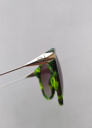 Новые очки alexander mcqueen оригинал яркие солнцезащитные маквин крупные2 фото