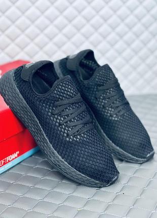 Кросівки чоловічі літні сітка puma boost black чорні літні пума