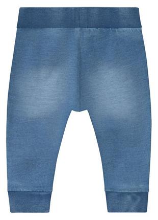 Спортивные штаны joggers для мальчика lupilu 372609 062-68 см (2-6 months) синий2 фото