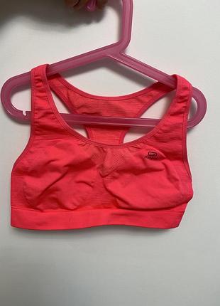 Спортивний жіночий женский  кроп топ топік для бігу для спорту kalenji