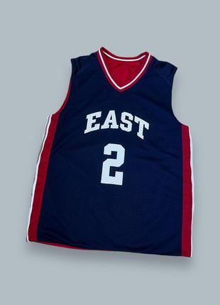 Майка nike reversible east vintage jersey двухсторонняя