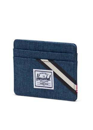 Кредитница herschel (charlie rfid card case cardholder) с америки2 фото