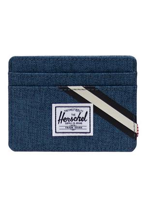 Кредитница herschel (charlie rfid card case cardholder) с америки4 фото