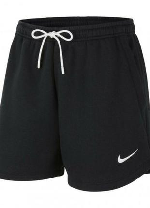 Шорты женские на флисе nike park 20 short1 фото