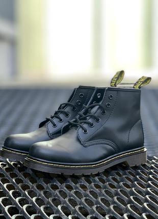 🤩dr martens 101 smooth black🤩женские/мужские низкие ботинки мартинс, осенние/весенние