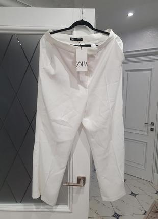 Летние лёгкие брюки zara1 фото