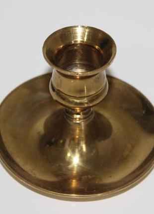 Бронзовый подсвечник англия