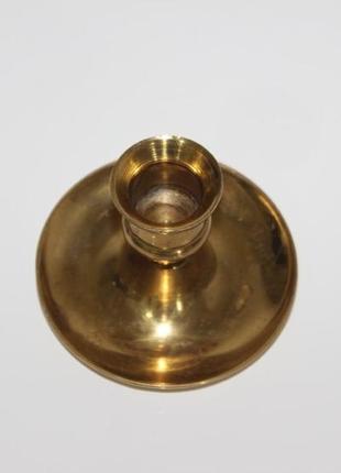 Бронзовый подсвечник англия