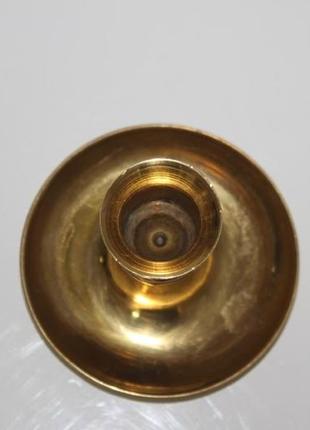Бронзовый подсвечник англия