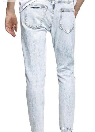 Zara чоловічі звужені джинси.2 фото