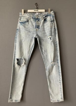 Zara чоловічі звужені джинси.4 фото