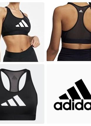 Топ женский ( оригинал) adidas drst 3 bar bra gl0591