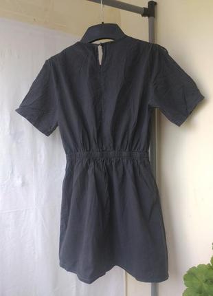 Туника женская короткая платье с вышивкой цветы3 фото