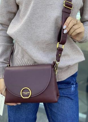 Сумка на длинной ручке cross-body сумочка трендовая и стильная кроссбоди david jones