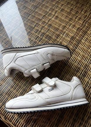 Кожаные кроссовки fila classic оригинальные