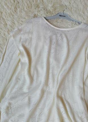 Блуза в'язана жилетка два в одному пошита туреччина6 фото