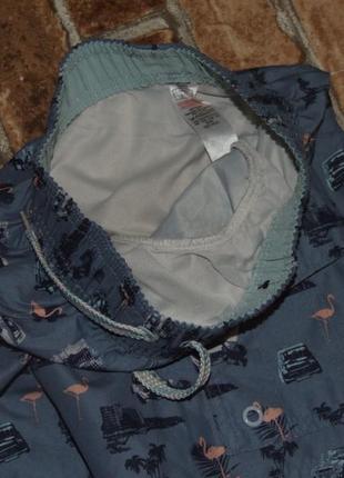 Стильные пляжные шорты мальчику 4 - 5 лет george3 фото