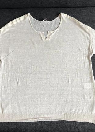 Poetry льон шовк блуза футболка linen+linen 120% lino crea concept sarah pacini oska cos max mara2 фото