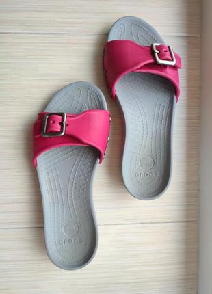 Шлепанцы шлепки crocs w5 наш 34