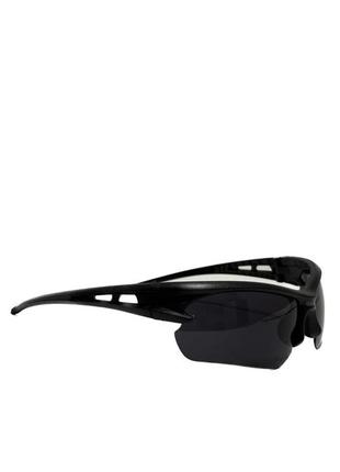 Солнцезащитные очки unisex черного цвета2 фото